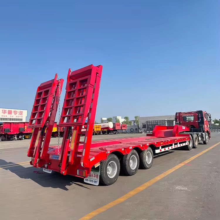 low bed trailer