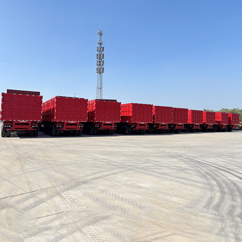 From 3 Hours to 20 Minutes: How West Africa Guinea use HUA LU Side‑Tipper Dump Trailer Solved  Mining 