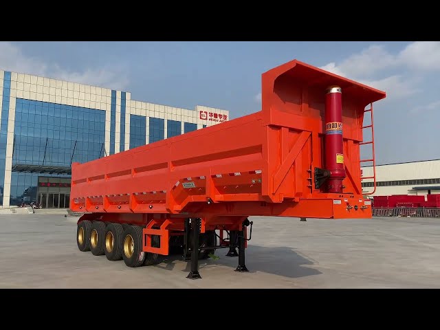 Hualu end tipper trailer