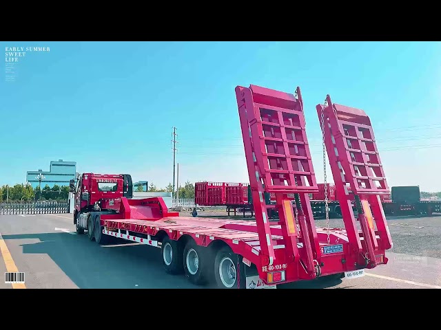 Hualu Auti Lowboy Trailers